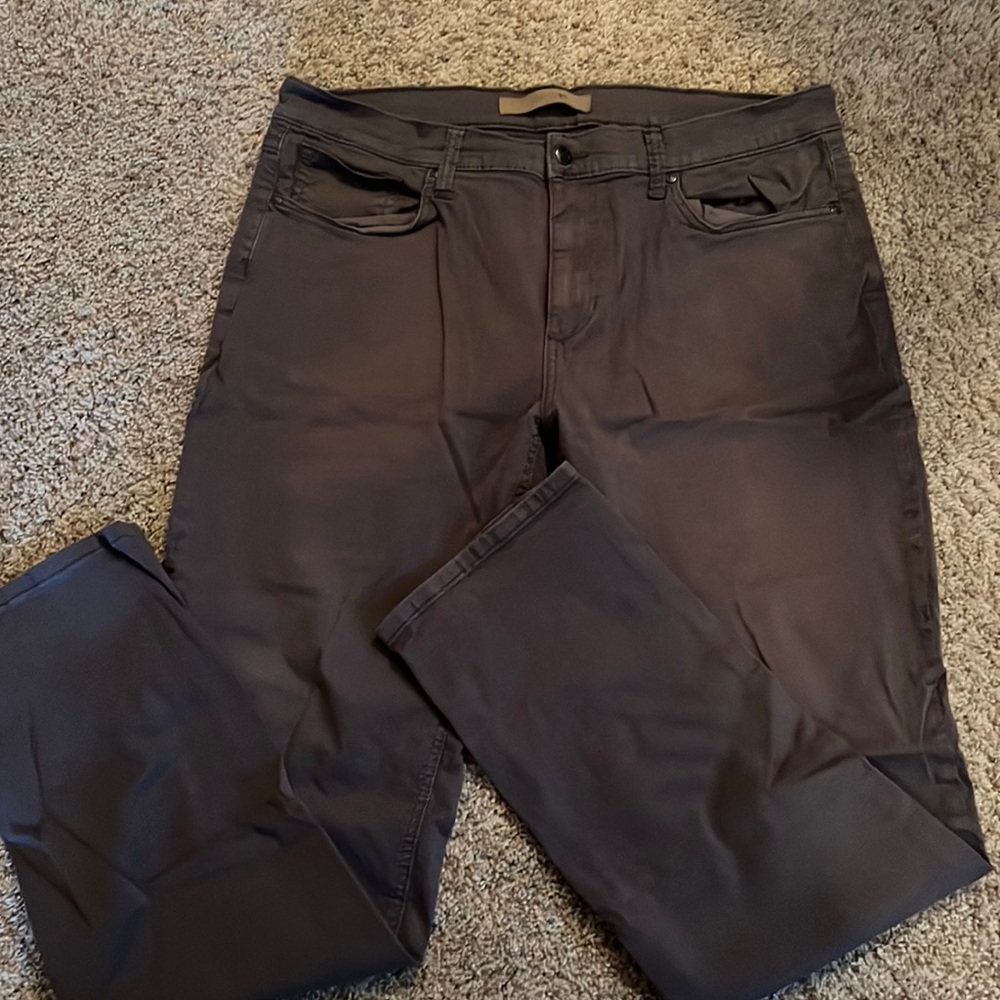 Mens Joes Jeans gray chinos - size 38
